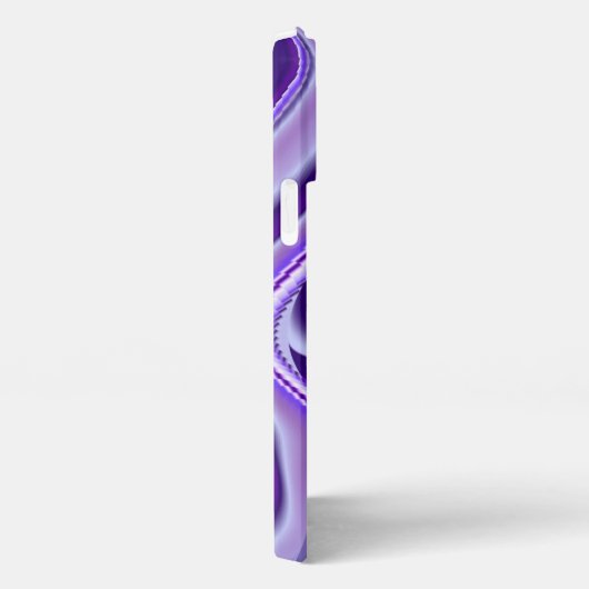 Lila Blume Regenbogen Träume iPhone Hülle (Rechte Seite)