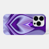 Lila Blume Regenbogen Träume iPhone Hülle (Rückseite (Horizontal))