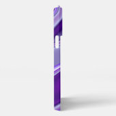 Lila Blume Regenbogen Träume iPhone Hülle (Rechte Seite)