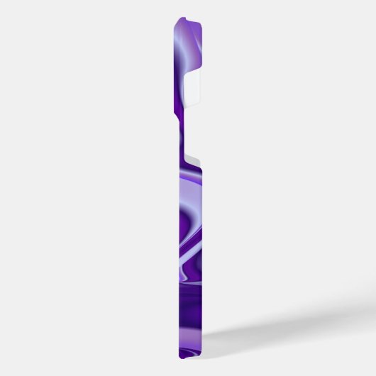 Lila Blume Regenbogen Träume iPhone Hülle (Linke Seite)