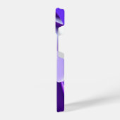 Lila Blume Regenbogen Träume iPhone Hülle (Linke Seite)