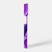 Lila Blume Regenbogen Träume iPhone Hülle (Rechte Seite)