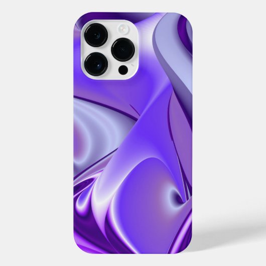 Lila Blume Regenbogen Träume iPhone Hülle (Rückseite)