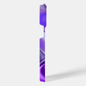 Lila Blume Regenbogen Träume iPhone Hülle (Rechte Seite)