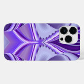 Lila Blume Regenbogen Träume iPhone Hülle (Rückseite (Horizontal))