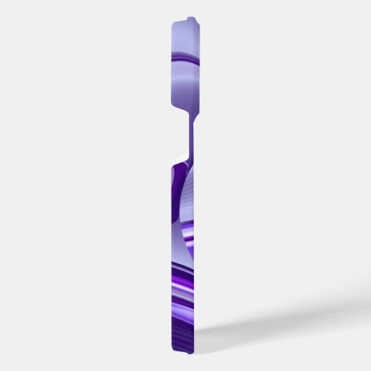 Lila Blume Regenbogen Träume iPhone Hülle (Rechte Seite)