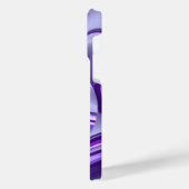 Lila Blume Regenbogen Träume iPhone Hülle (Linke Seite)