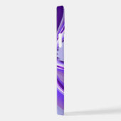 Lila Blume Regenbogen Träume iPhone Hülle (Rechte Seite)