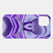 Lila Blume Regenbogen Träume iPhone Hülle (Rückseite (Horizontal))