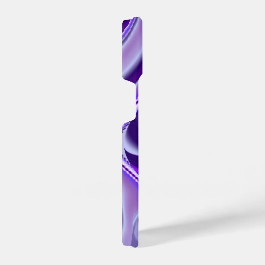 Lila Blume Regenbogen Träume iPhone Hülle (Rechte Seite)