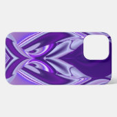 Lila Blume Regenbogen Träume iPhone Hülle (Rückseite (Horizontal))