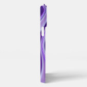 Lila Blume Regenbogen Träume iPhone Hülle (Rechte Seite)