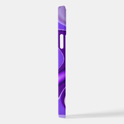 Lila Blume Regenbogen Träume iPhone Hülle (Rechte Seite)