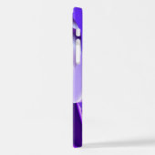 Lila Blume Regenbogen Träume iPhone Hülle (Linke Seite)