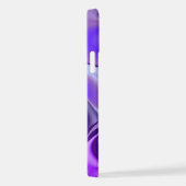 Lila Blume Regenbogen Träume iPhone Hülle (Rechte Seite)