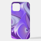 Lila Blume Regenbogen Träume iPhone Hülle (Rückseite)