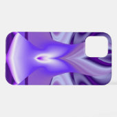 Lila Blume Regenbogen Träume iPhone Hülle (Rückseite (Horizontal))