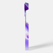 Lila Blume Regenbogen Träume iPhone Hülle (Linke Seite)