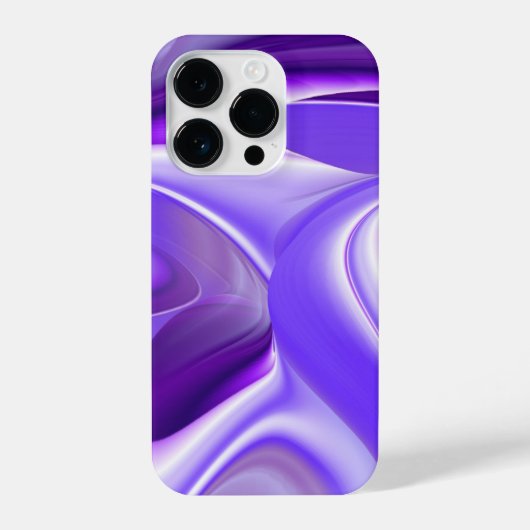 Lila Blume Regenbogen Träume iPhone Hülle (Rückseite)