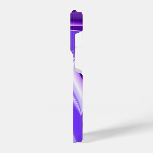 Lila Blume Regenbogen Träume iPhone Hülle (Linke Seite)