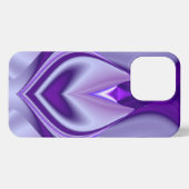 Lila Blume Regenbogen Träume iPhone Hülle (Rückseite (Horizontal))