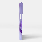 Lila Blume Regenbogen Träume iPhone Hülle (Rechte Seite)