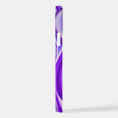 Lila Blume Regenbogen Träume iPhone Hülle (Rechte Seite)