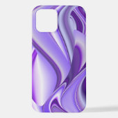 Lila Blume Regenbogen Träume iPhone Hülle (Rückseite)