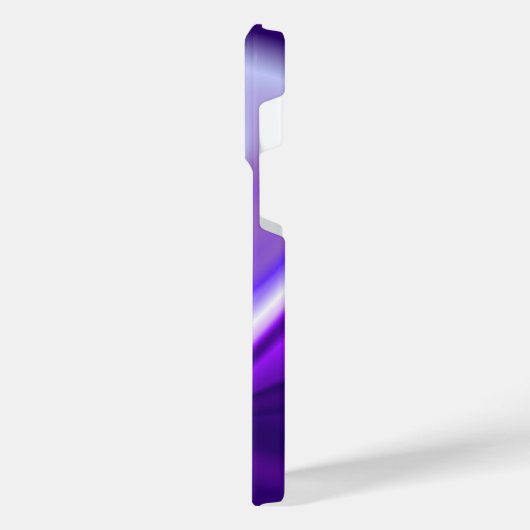 Lila Blume Regenbogen Träume iPhone Hülle (Linke Seite)