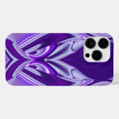 Lila Blume Regenbogen Träume iPhone Hülle (Rückseite (Horizontal))