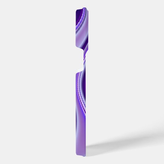 Lila Blume Regenbogen Träume iPhone Hülle (Rechte Seite)