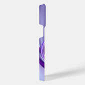 Lila Blume Regenbogen Träume iPhone Hülle (Rechte Seite)