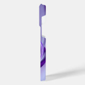 Lila Blume Regenbogen Träume iPhone Hülle (Linke Seite)