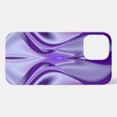 Lila Blume Regenbogen Träume iPhone Hülle (Rückseite (Horizontal))