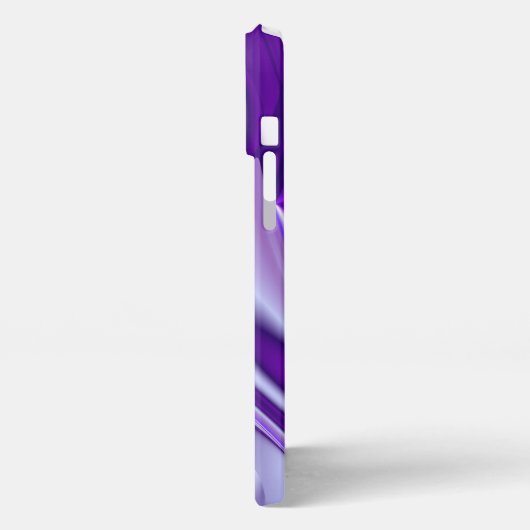 Lila Blume Regenbogen Träume iPhone Hülle (Linke Seite)