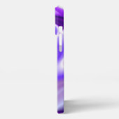 Lila Blume Regenbogen Träume iPhone Hülle (Linke Seite)