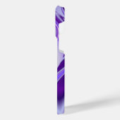 Lila Blume Regenbogen Träume iPhone Hülle (Linke Seite)