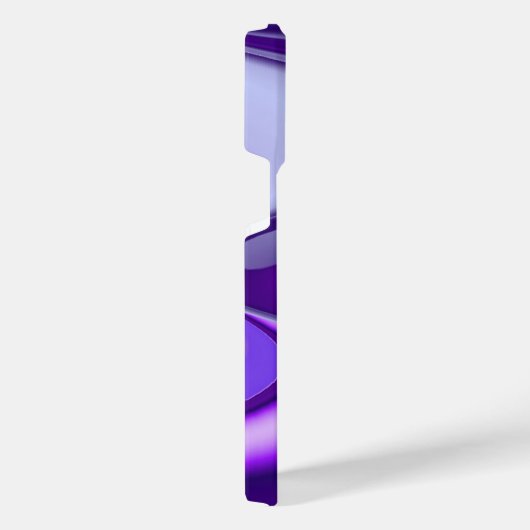 Lila Blume Regenbogen Träume iPhone Hülle (Rechte Seite)