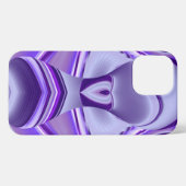 Lila Blume Regenbogen Träume iPhone Hülle (Rückseite (Horizontal))