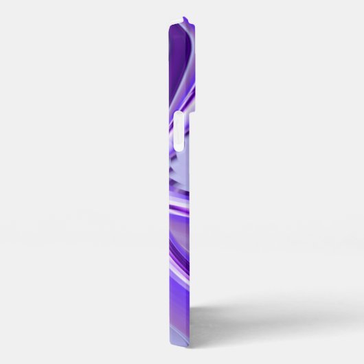 Lila Blume Regenbogen Träume iPhone Hülle (Rechte Seite)