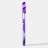 Lila Blume Regenbogen Träume iPhone Hülle (Rechte Seite)