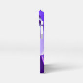 Lila Blume Regenbogen Träume iPhone Hülle (Linke Seite)