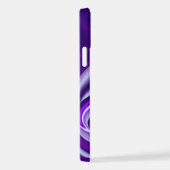 Lila Blume Regenbogen Träume iPhone Hülle (Rechte Seite)