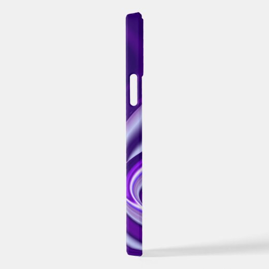 Lila Blume Regenbogen Träume iPhone Hülle (Rechte Seite)