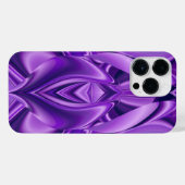 Lila Blume Regenbogen Träume iPhone Hülle (Rückseite (Horizontal))