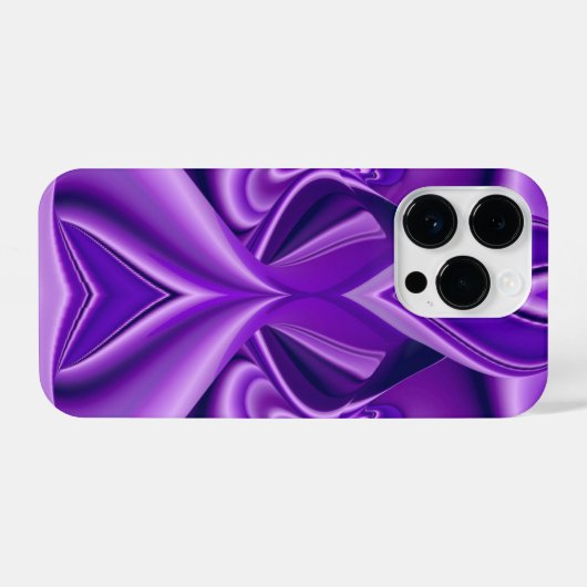 Lila Blume Regenbogen Träume iPhone Hülle (Rückseite (Horizontal))