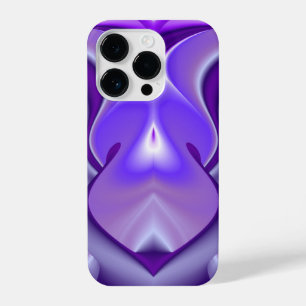 Lila Blume Regenbogen Träume iPhone 14 Pro Hülle