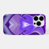 Lila Blume Regenbogen Träume iPhone Hülle (Rückseite (Horizontal))