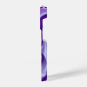 Lila Blume Regenbogen Träume iPhone Hülle (Linke Seite)