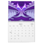 Lila Blume Regenbogen Träume Kalender (Mär 2026)